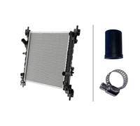 Radiador De Refrigeración Soldado 450 X 388 Mm HELLA Para CHEVROLET SPARK