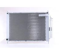 Radiador del motor Aletas refrigeración soldadas Aluminio 68747 NISSENS