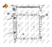 Radiador Del Motor Apto para Ford Ee.uu. Explorer U2 4.0 V6 4WD 5.0