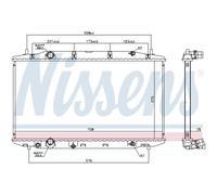 Radiador Del Motor Apto para Honda Civic (Ix) Fb Fg 2.2i-DTEC