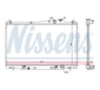 Radiador Del Motor Apto para Honda Corriente Rn 1.7 16V