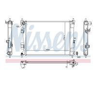Radiador Del Motor Apto para Hyundai i20 GB 1.2 1.4 Ib