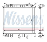 Radiador Del Motor Apto para Land Rover Range LP 2.5 Td