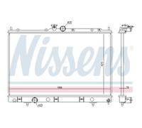 Radiador Del Motor Apto para Mitsubishi Outlander I Cu W 2.0 4WD