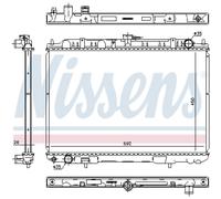 Radiador Del Motor Apto para Nissan X Trail T30 2.2DCI