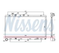 Radiador Del Motor Apto para Subaru Interior Br 3.6 R AWD