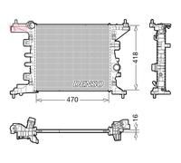 Radiador DENSO DRM20121