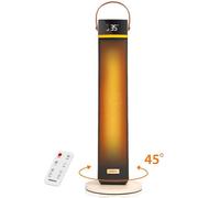 Radiador Eléctrico Aigostar 2000W compacto con control remoto y oscilación 45° Eco