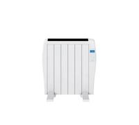 Cecotec Radiador Eléctrico Bajo Consumo ReadyWarm 1200 Thermal. 6 Elementos, 900 W, De pared o pie, 3 Modos, Temporizador, Mando a Distancia, Pantalla LED, Blanco