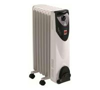 Radiador eléctrico de aceite Fm Calefacción RW-15 - 1500 W, 7 elementos, termostato