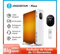 Radiador De Aceite De 2500 W, 13 Elementos,pantalla De Control Led