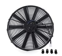 Radiador eléctrico de refrigeración, ventilador delgado de 16 pulgadas, 12V, 120W, alta potencia, 2250RPM, 1000CFM, Push Pull, Universal, 10 cuchillas para motor de coche