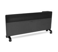Radiador eléctrico textil 2500W - inverter - 30m² | WiFi - negro