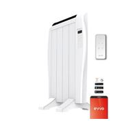 Radiador emisor térmico evvo c4 blanco, 600w, hasta 8m2, instalac