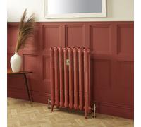 Radiador en Hierro Fundido de 2 Columnas - Altura de 950mm - Color Rojo Eating Room Red de Farrow & Ball - Charlotte