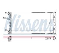 Radiador Enfriador Para VW Caddy II Furgón Seat Inca Córdoba 9K9A 9K9B 6K9 6K1