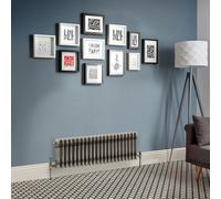 Radiador Horizontal Tradicional - Color Metal Rudo Lacado - 300mm x 1010mm - Columnas Triples