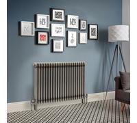 Radiador Horizontal Tradicional - Color Metal Rudo Lacado - 750mm x 1010mm - Columnas Triples