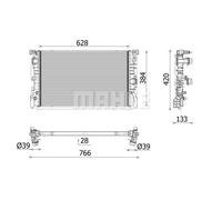 Radiador MAHLE CR 2696 000P