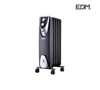 Radiador modelo 'black edition' - sin aceite - (6 elementos) - 1000w -