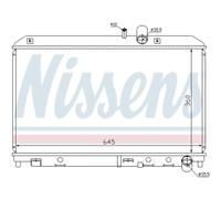 Radiador Motor Radiador De Coche NISSENS Para Mazda RX-8 SE FE