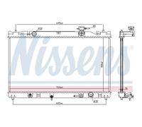 Radiador NISSENS 646351