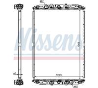 Radiador NISSENS 67219