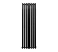 Radiador Panel Plano Lujoso 1800x560mm 180x56cm Negro Mate Calefacción Calefactor Vertical Horizontal Montaje Pared Cocina Salón Baño Cepillo Limpieza Kit Reparación GRATIS Garantía 15 Años