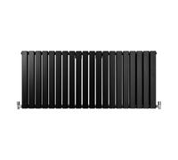 Radiador Panel Plano Lujoso 600x1400mm 60x140cm Negro Mate Calefacción Calefactor Vertical Horizontal Montaje Pared Cocina Salón Baño Cepillo Limpieza Kit Reparación GRATIS Garantía 15 Años