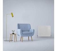 Radiador Panel Plano Lujoso 600x700mm 60x70cm Blanco Brillante Calefacción Calefactor Vertical Horizontal Montaje Pared Cocina Salón Baño Cepillo Limpieza Kit Reparación GRATIS Garantía 15 Años