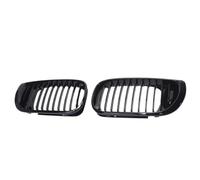 Radiador Parrilla Parrillas Carreras Delanteras Tipo Riñón Una Lama para Serie 3 4 Puertas E46 Sedán 320i 325Xi 330Xi Años 2002-2005 51137030545 Rejilla Parachoques Delantero