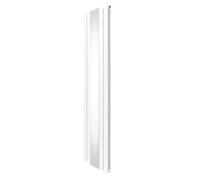 Radiador Plano con Espejo | 1800 mm x 425 mm | Blanco | Doble Columna | Acero al Carbono | Kit Fijación con Soportes y Cepillo de Limpieza GRATIS | Garantía 15 años | Calefacción, Estufa