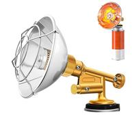 Radiador portátil de camping - Equipo de calefacción al aire , radiadores de terraza inalámbricos, para senderismo, senderismo, senderismo, escalada, en hielo, garaje, taller, astillero