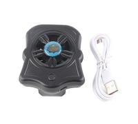 Radiador portátil para smartphone, ventilador de refrigeración para juegos con pantalla LED de temperatura, motor de ventilador silencioso,