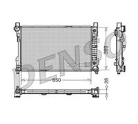 Radiador, refrigeración de motor DENSO DRM17079