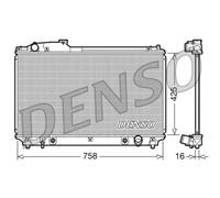 Radiador, refrigeración de motor DENSO DRM51003