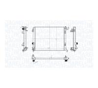 Radiador, refrigeración de motor MAGNETI MARELLI 350213207500