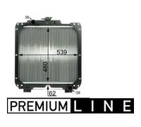 Radiador, refrigeración de motor MAHLE CR 1936 000P