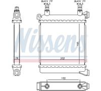Radiador De Agua Para BMW 2 Active Tourer 1er MINI Mini Countryman F45 F40