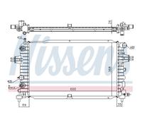 Radiador, refrigeración de motor NISSENS 630768