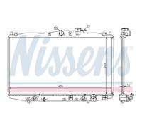 Radiador, refrigeración de motor NISSENS 63345