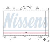Radiador, refrigeración de motor NISSENS 66665