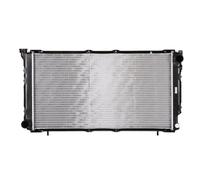 Radiador de agua Aletas refrigeración soldadas 506671 NRF para SUBARU LEGACY I