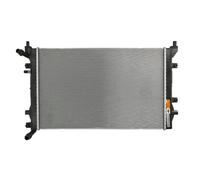 Radiador de agua Aletas refrigeración soldadas 550212 NRF para SEAT ALTEA LEON