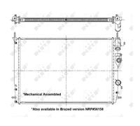 Radiador, refrigeración de motor NRF 58198