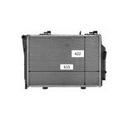 Radiador, refrigeración de motor NRF 58489