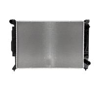 Radiador de agua Aletas refrigeración soldadas D7A018TT THERMOTEC para AUDI