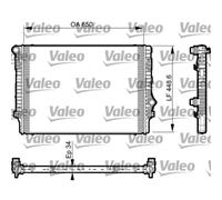 VALEO Radiador, Refrigeración del motor 735548
