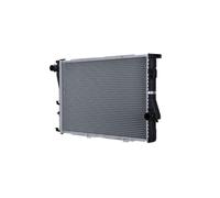 Radiador Refrigeración Del Motor 650-427 mm Aluminio Lijado HELLA para BMW 7er
