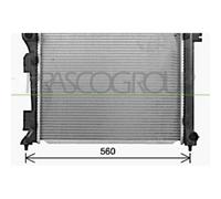 Radiador Refrigeración Del Motor Prasco KI429R001 Prascoselection para Kia